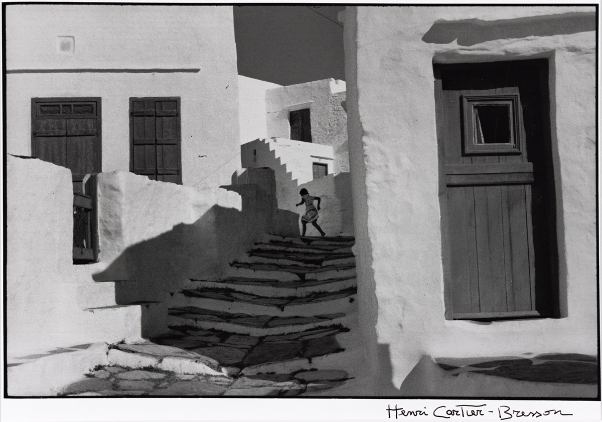 HENRI CARTIER-BRESSON (1908-2004) Island of Siphnos, the Cyclades, Greece.